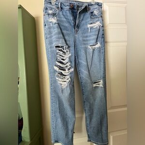 American eagle mom jeans